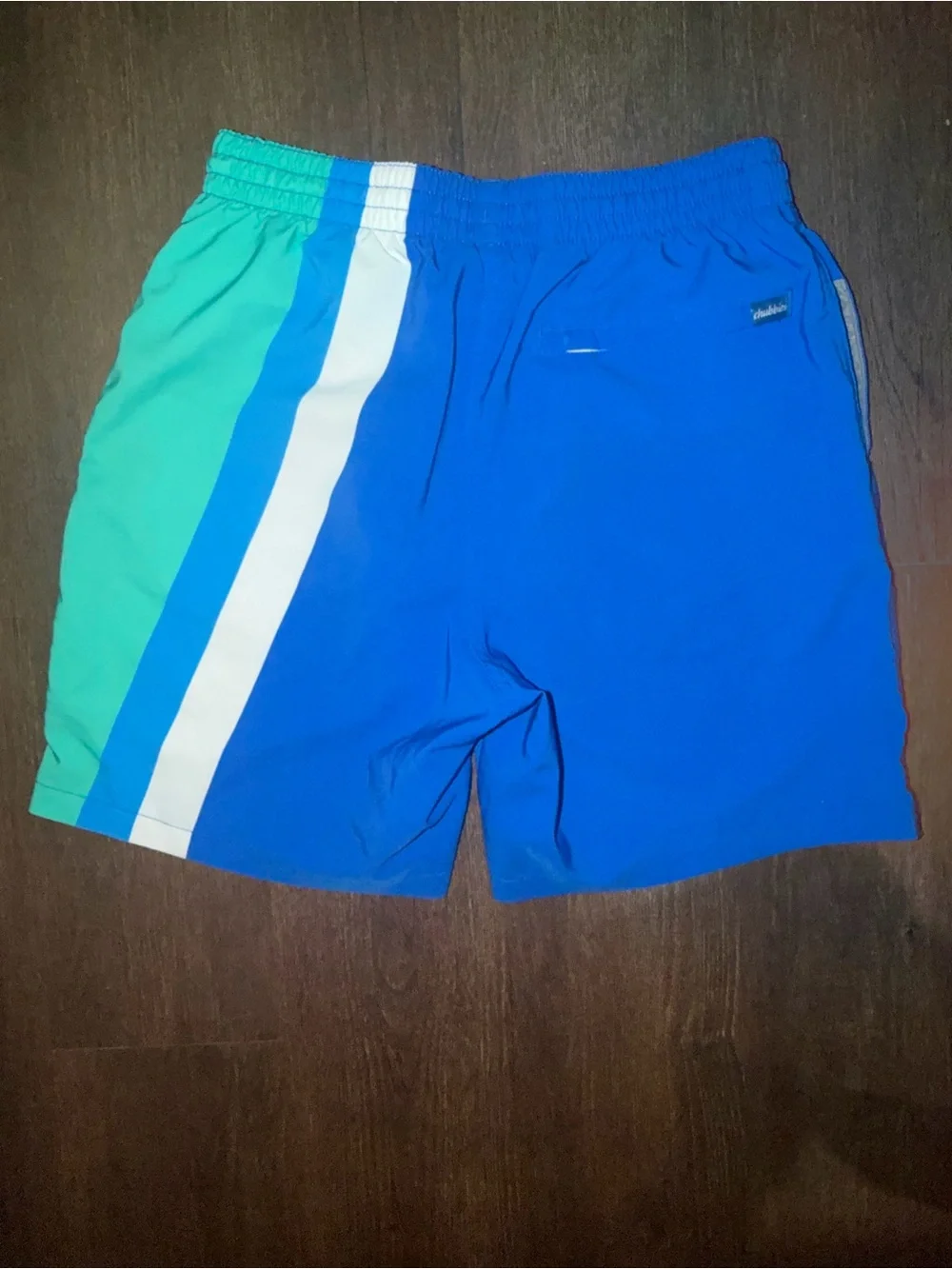 Chubbies Colorblock Swim Trunks NWOT | Men’s Medium | Blue & Aqua